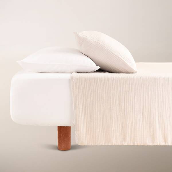 %100 Lyocell-Tencel™ Nevresim Seti 160x220 cm Taş Rengi - Alen Serisi - 