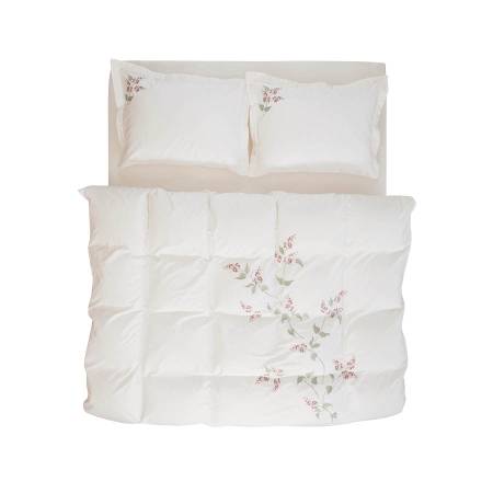 Allyssum Nevresim Seti Beyaz 200x220 - 