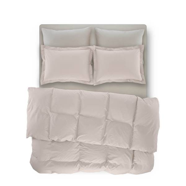 Catrine Percale Easy Care Nevresim Seti Bej 240x260