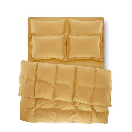 Catrine Percale Easy Care Nevresim Seti Hardal 220x240 - 