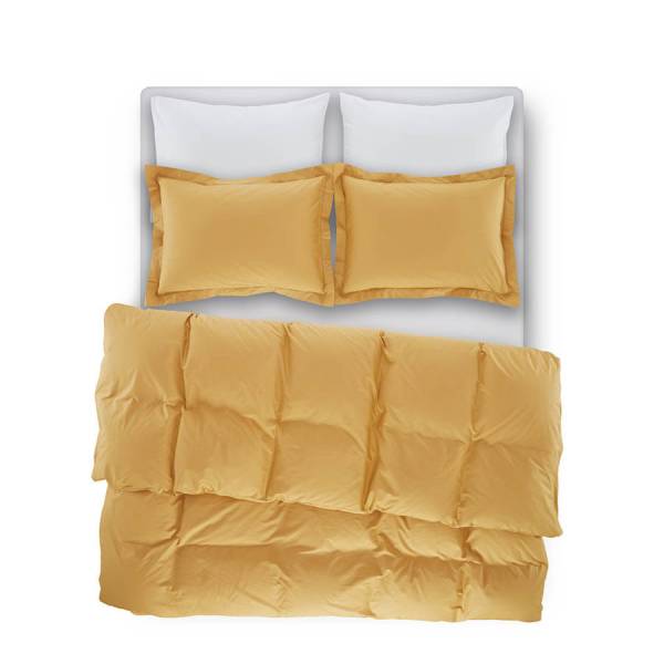 Catrine Percale Easy Care Nevresim Seti Hardal 240x260