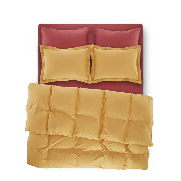 Catrine Percale Easy Care Nevresim Seti Hardal 240x260