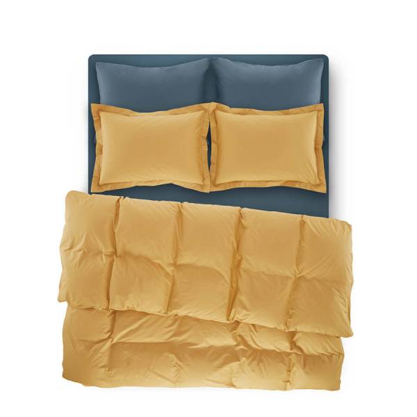 Catrine Percale Easy Care Nevresim Seti Hardal 240x260