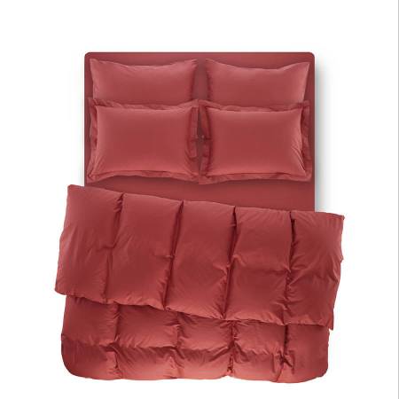 Catrine Percale Easy Care Nevresim Seti Mercan 200x220 - Thumbnail
