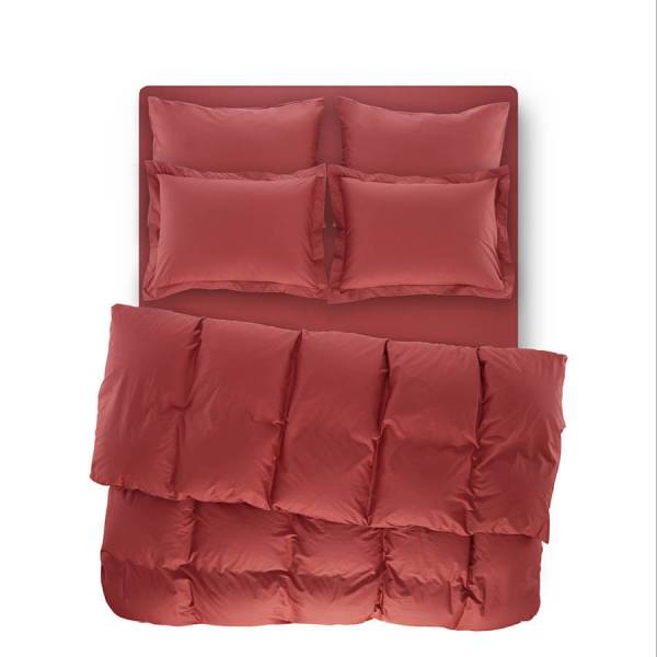 Catrine Percale Easy Care Nevresim Seti Mercan 200x220