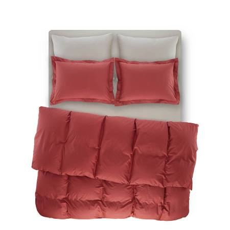 Catrine Percale Easy Care Nevresim Seti Mercan 200x220 - Thumbnail