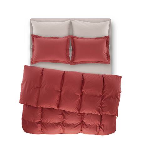 Catrine Percale Easy Care Nevresim Seti Mercan 200x220 - Thumbnail