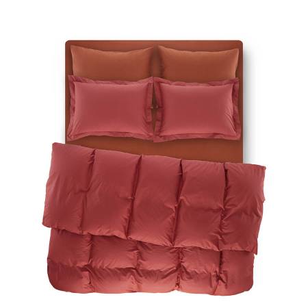 Catrine Percale Easy Care Nevresim Seti Mercan 200x220 - Thumbnail