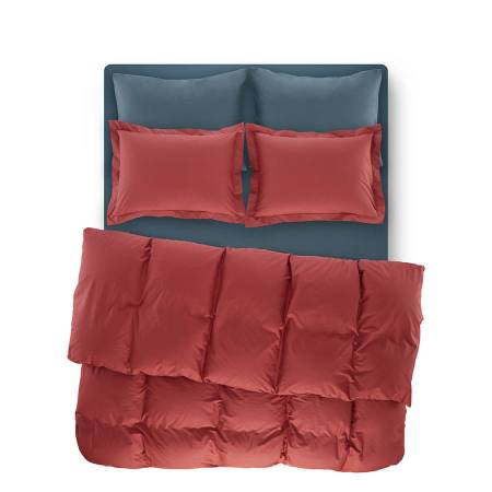 Catrine Percale Easy Care Nevresim Seti Mercan 200x220 - Thumbnail