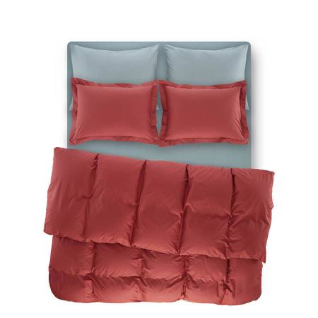 Catrine Percale Easy Care Nevresim Seti Mercan 200x220 - Thumbnail