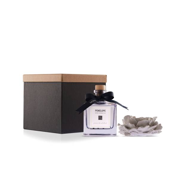 Jasmin And Sandalwood Gül Taşlı Oda Kokusu Antrasit 500 ML