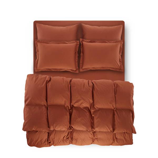 Laura Percale Easy Care Elastic Bed Sheet Set Tile 180X200+35