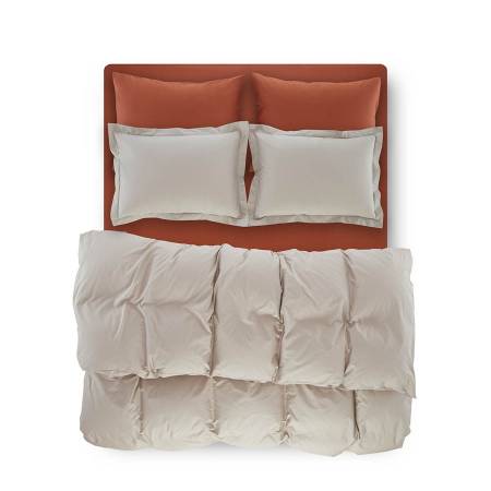 Laura Percale Easy Care Elastic Bed Sheet Set Tile 180X200+35 - Thumbnail