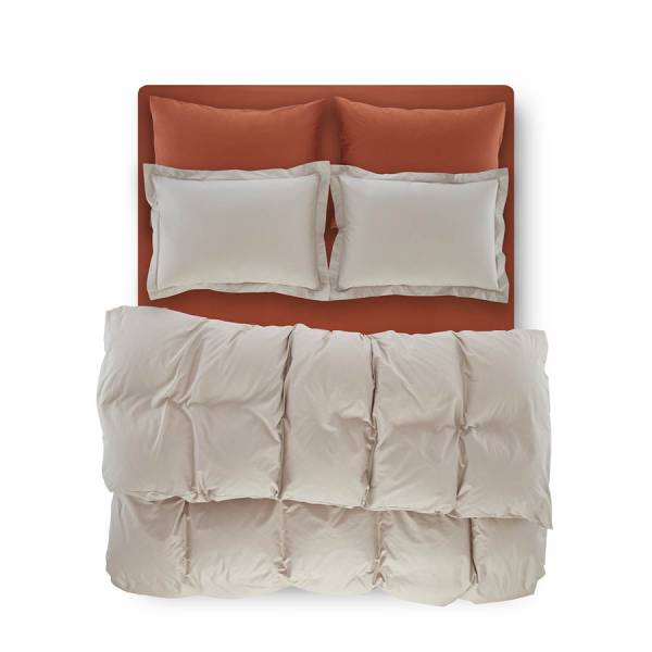 Laura Percale Easy Care Elastic Bed Sheet Set Tile 180X200+35