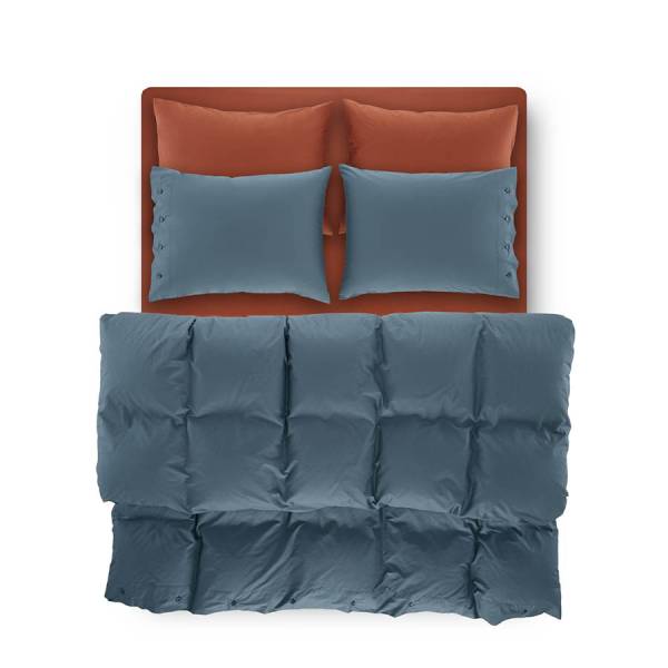 Laura Percale Easy Care Elastic Bed Sheet Set Tile 180X200+35