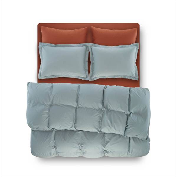 Laura Percale Easy Care Elastic Bed Sheet Set Tile 180X200+35