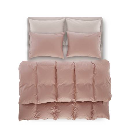 Laura Percale Easy Care Fitted Sheet Set Beige 100X200+35 - Thumbnail
