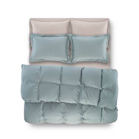 Laura Percale Easy Care Fitted Sheet Set Beige 100X200+35 - Thumbnail
