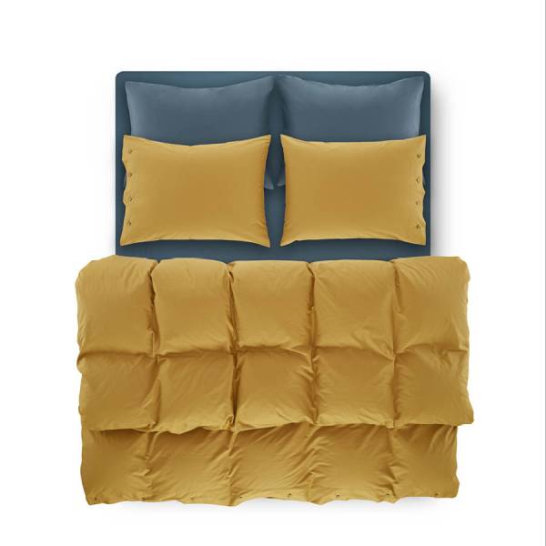Laura Percale Easy Care Rubber Sheet Set Petrol 100X200+35