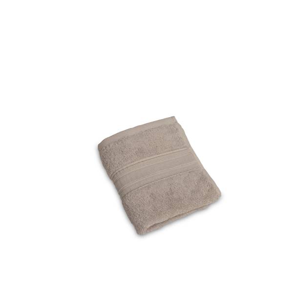 %100 Pamuk Havlu 30x50 cm Taş Rengi - Leya Serisi - 