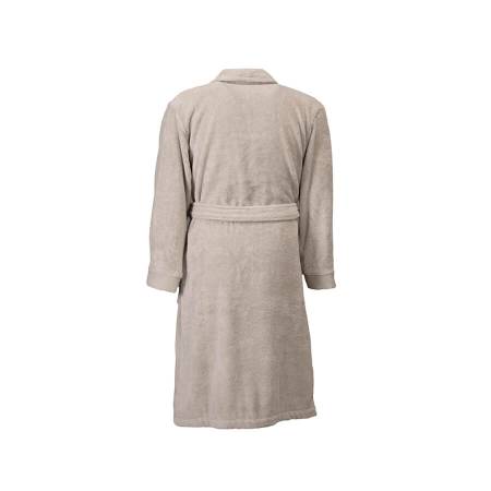 %100 Pamuk Bornoz XL Taş Rengi - Leya Serisi - 