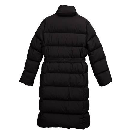 %100 Kaz Tüyü Mont Siyah XXL - Mona Koleksiyonu - 4