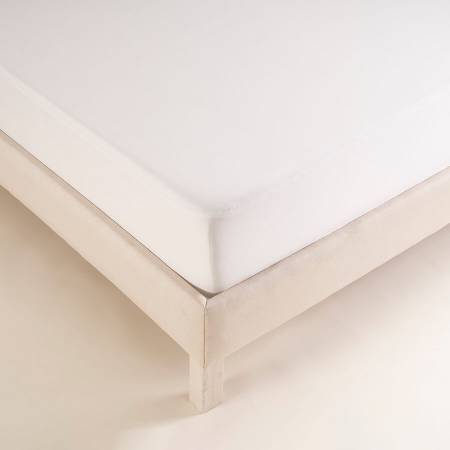 %100 Pamuk Penye Sıvı Geçirmez Yatak Alezi 90x200 cm - 1