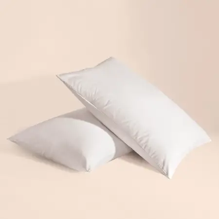 %100 Pamuk Percale 2'li Yastık Kılıfı Gri - Pure Serisi - 2