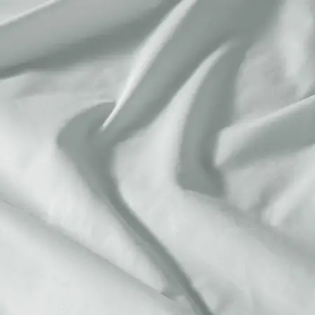 %100 Pamuk Percale Lastikli Çarşaf Seti 120x200 cm Mavi - Pure Serisi - 4