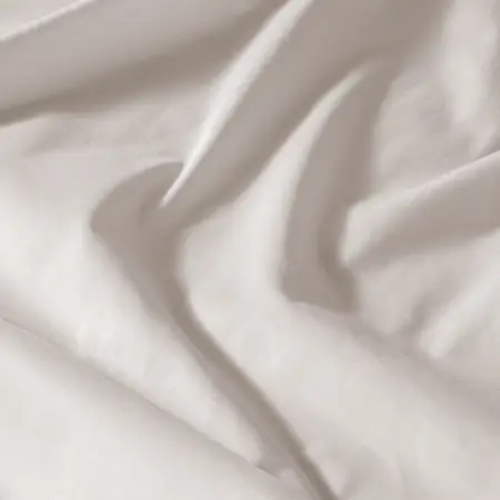 %100 Pamuk Percale Lastikli Çarşaf Seti 200x200 cm Gri - Pure Serisi - 4