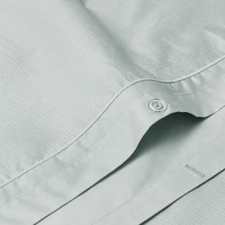 %100 Pamuk Percale Nevresim Seti 200x220 cm Mavi - Pure Serisi - 5