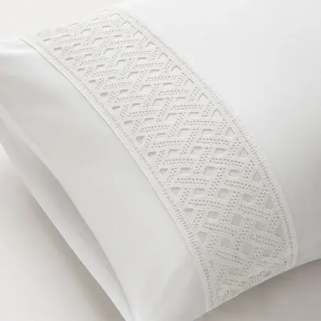 %100 Pamuk Saten Kumaş Nevresim Seti 240x220 cm - Delfina Serisi - 3