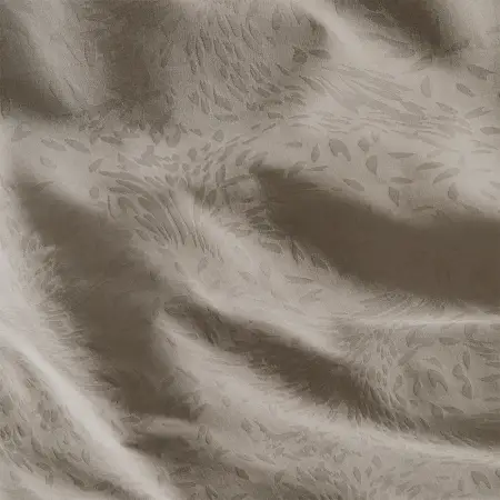%100 Pamuk Saten Nevresim Seti 240x220 cm Taş - Plume Serisi - 5