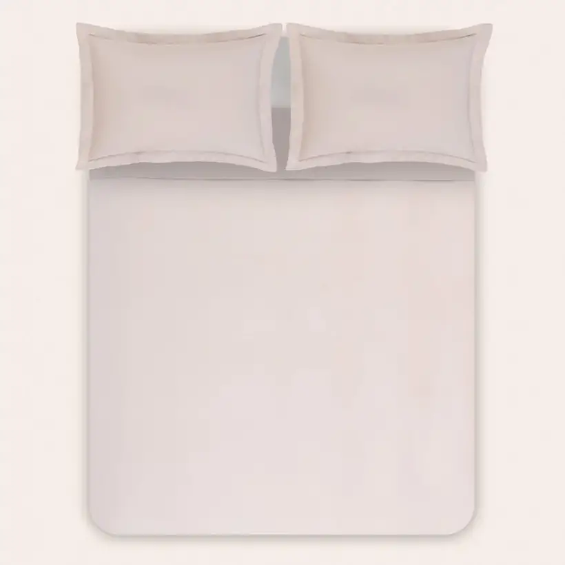%100 Pamuk Saten Nevresim Seti 260x240 cm Gri - Lia Serisi - 