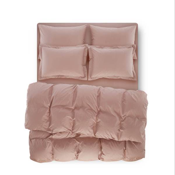 Penelope Bedroom Catrine Percale Easy Care Duvet Cover Set Dried Rose 240x260