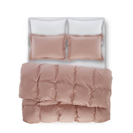 Penelope Bedroom Catrine Percale Easy Care Duvet Cover Set Dried Rose 240x260 - Thumbnail