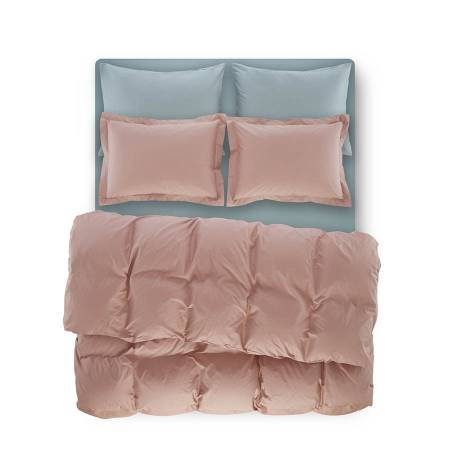 Penelope Bedroom Catrine Percale Easy Care Duvet Cover Set Dried Rose 240x260 - Thumbnail