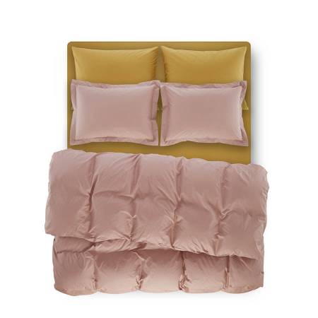 Penelope Bedroom Catrine Percale Easy Care Duvet Cover Set Dried Rose 240x260 - Thumbnail