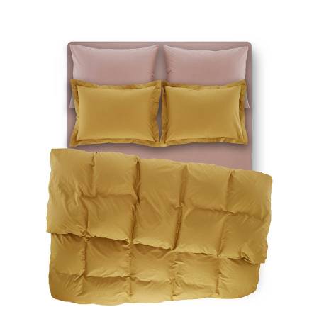 Penelope Bedroom Catrine Percale Easy Care Duvet Cover Set Moss 220x240 - Thumbnail