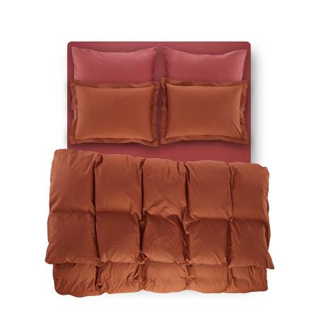 Penelope Bedroom Catrine Percale Easy Care Duvet Cover Set Tile 240x260 - Thumbnail