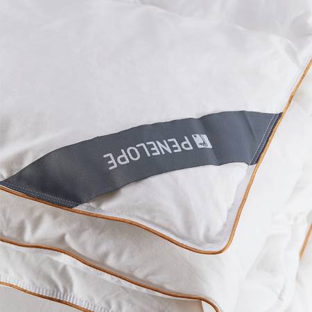 Penelope Bronze 8.5 Tog Goose Down Duvet Single - Thumbnail