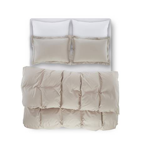 Penelope Catrine Percale Easy Care Nevresim Seti Açık Gri 160x220 - Thumbnail