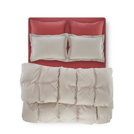 Penelope Catrine Percale Easy Care Nevresim Seti Açık Gri 160x220 - Thumbnail
