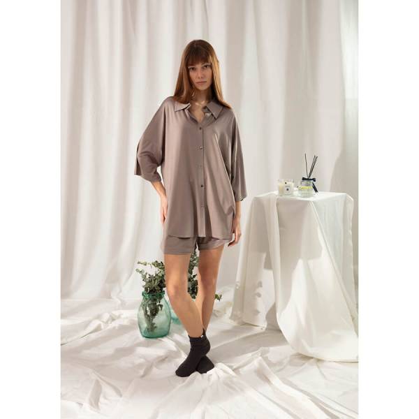Penelope Fou Loungewear Takım Vizon L