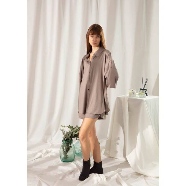 Penelope Fou Loungewear Takım Vizon L