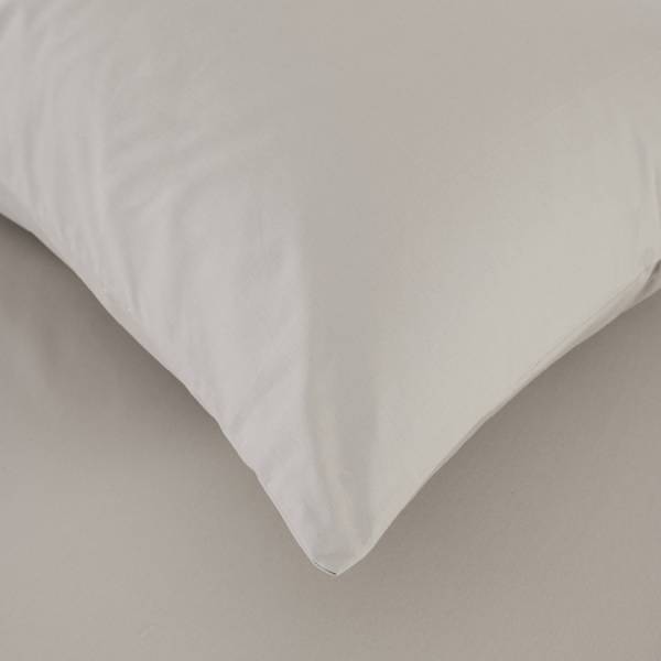 Penelope Laura Percale Easy Care Lastikli Çarşaf Seti Açık Gri 200X200+35