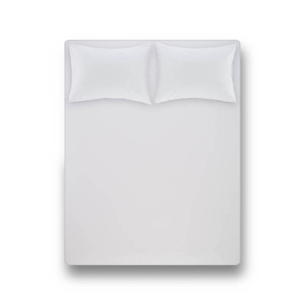 Penelope Laura Percale Easy Care Lastikli Çarşaf Seti Beyaz 180X200+35