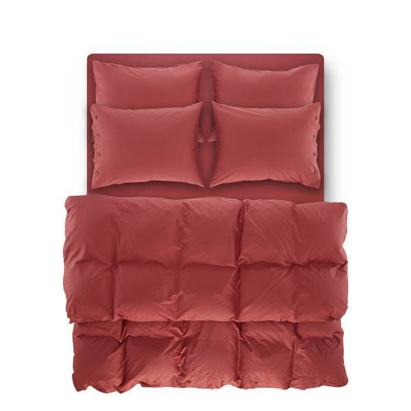 Penelope Laura Percale Easy Care Lastikli Çarşaf Seti Mercan 160X200+35