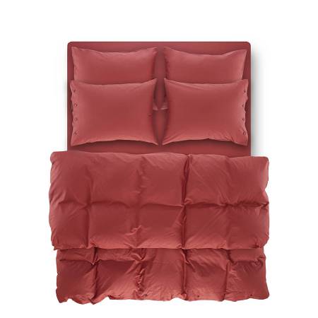 Penelope Laura Percale Easy Care Lastikli Çarşaf Seti Mercan 200X200+35 - 3