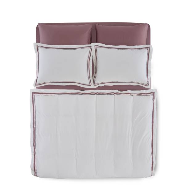 Penelope Lia Bed Sheet Set Mauve 260X280